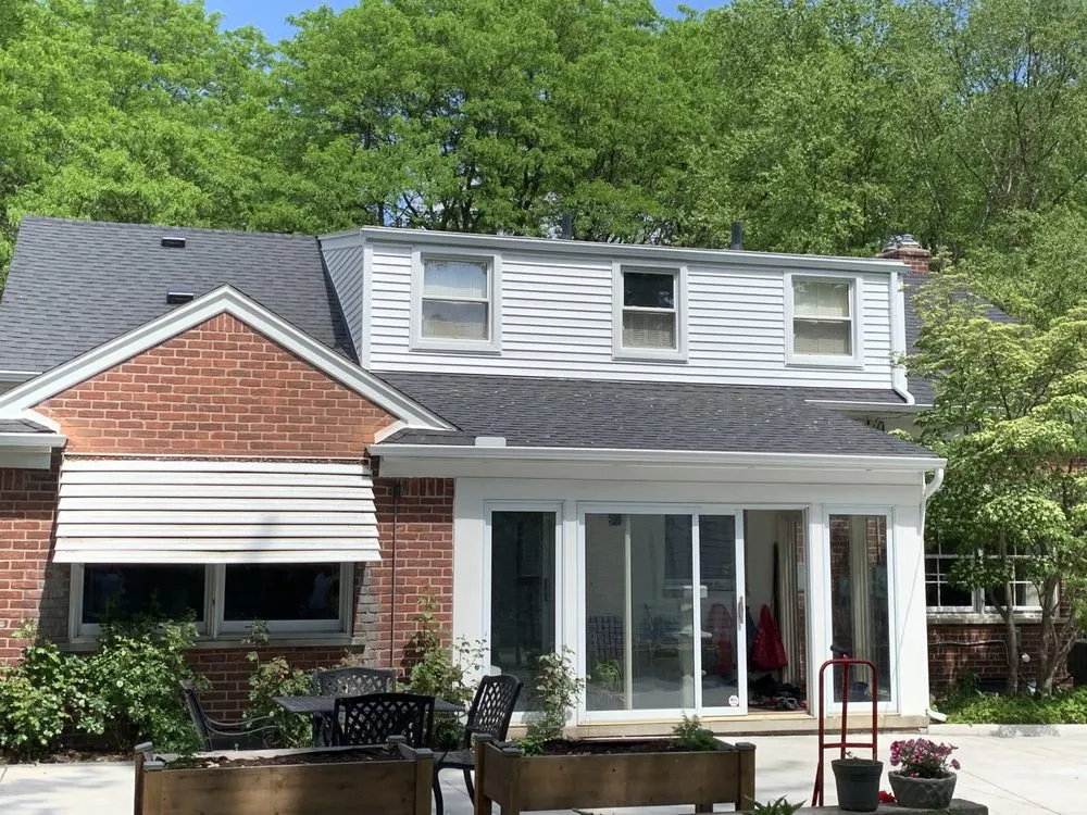 Local metal roofing installation in St Clair Shores, MI by Leach Construction