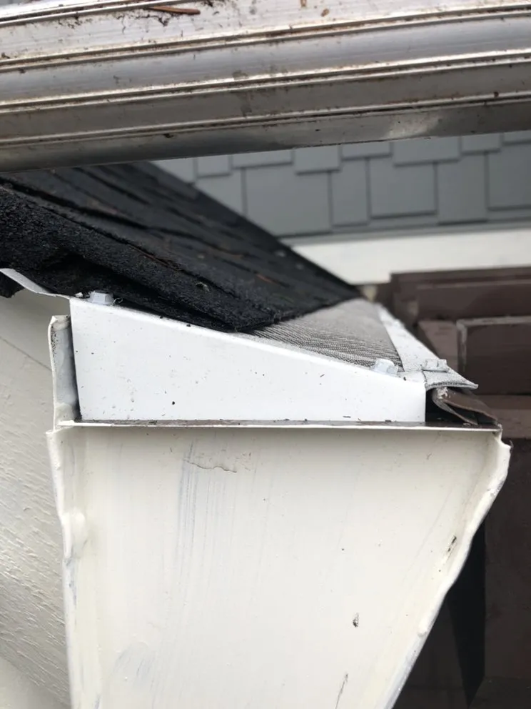 Slide of Leafshield Gutter Guards