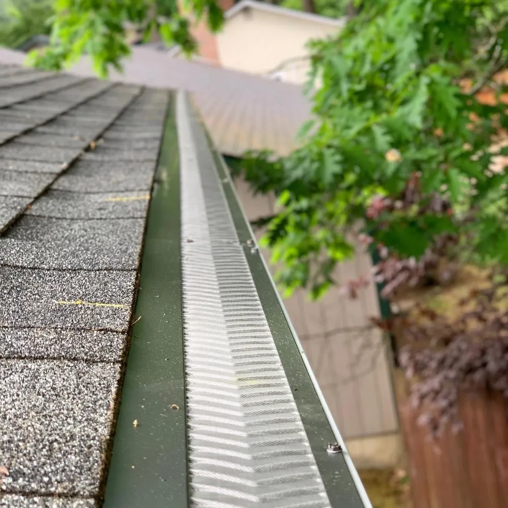 Slide of Leafshield Gutter Guards