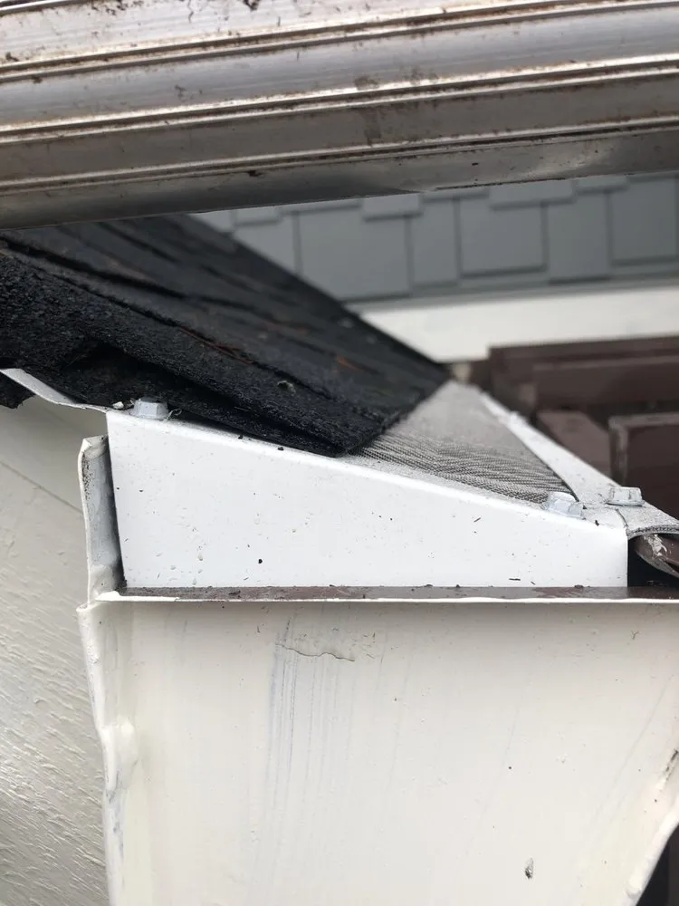 Slide of Leafshield Gutter Guards