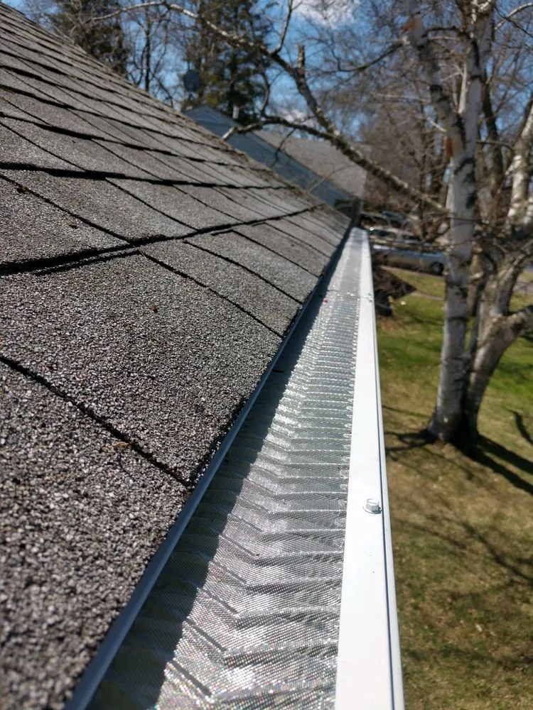 Slide of Leafshield Gutter Guards