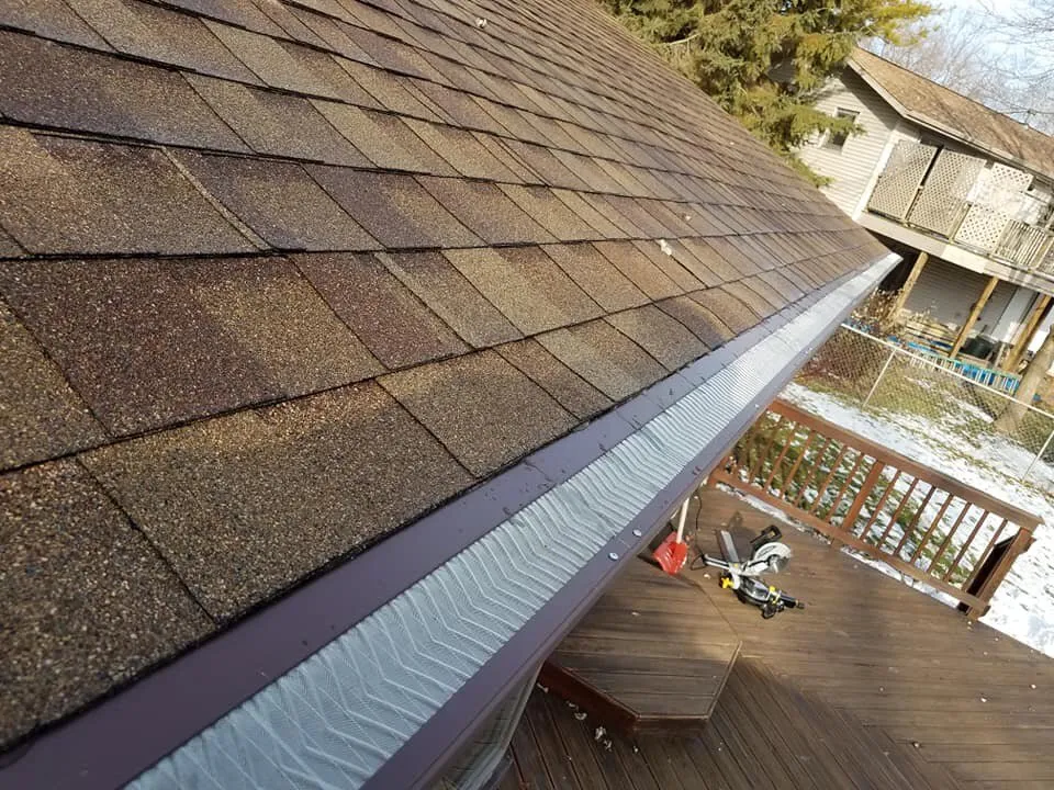 Slide of Leafshield Gutter Guards