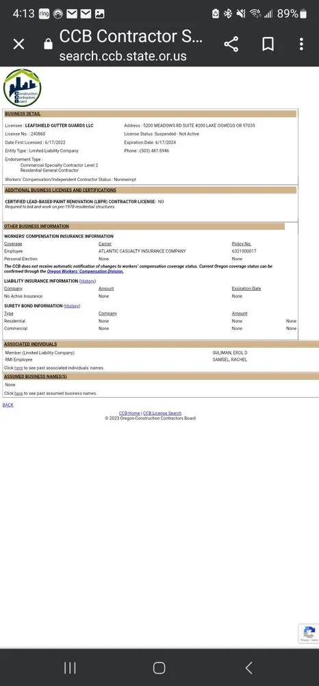 Slide of Leafshield Gutter Guards