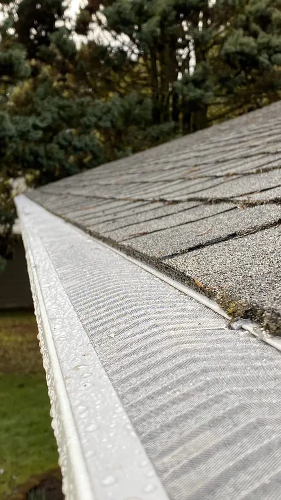 Slide of Leafshield Gutter Guards