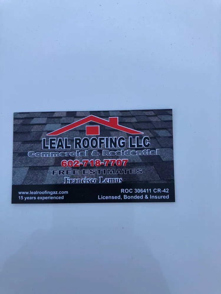 Slide of Leal Roofing