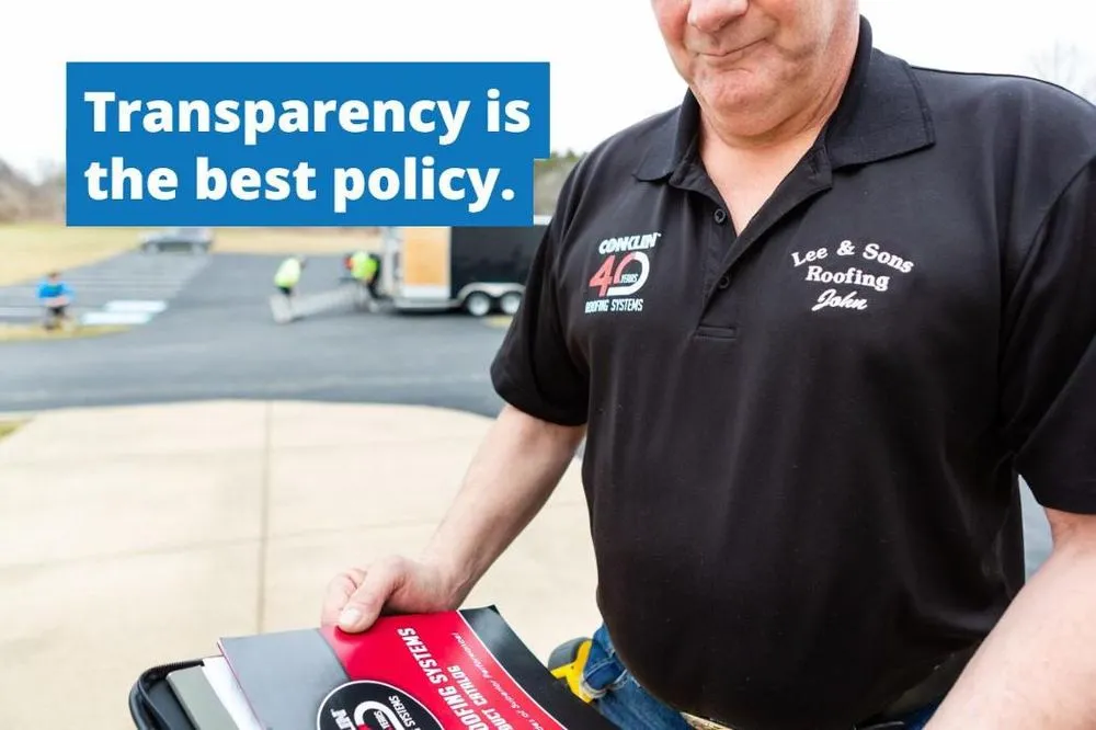 Slide of Lee and Sons Roofing