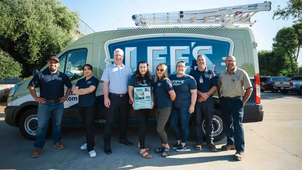 Slide of Lee's Air, Plumbing, & Heating