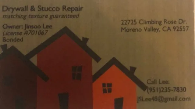 Slide of Lee's Drywall and Plaster Repair