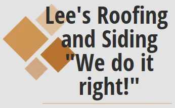 Lee's Roofing & Siding Logo