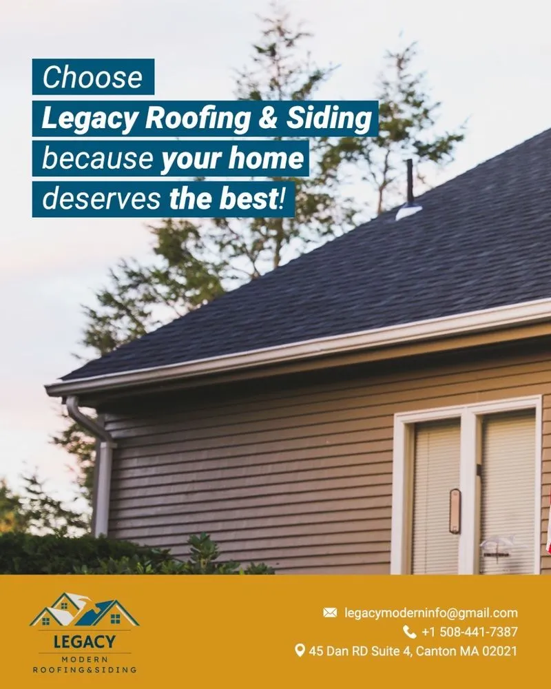 Slide of Legacy Modern Roofing & Siding