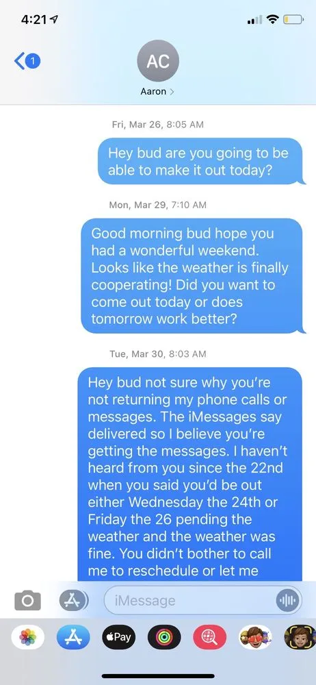 Slide of Legacy Roof Company