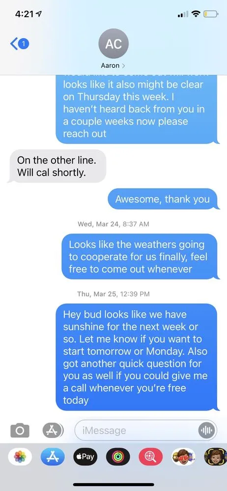 Slide of Legacy Roof Company