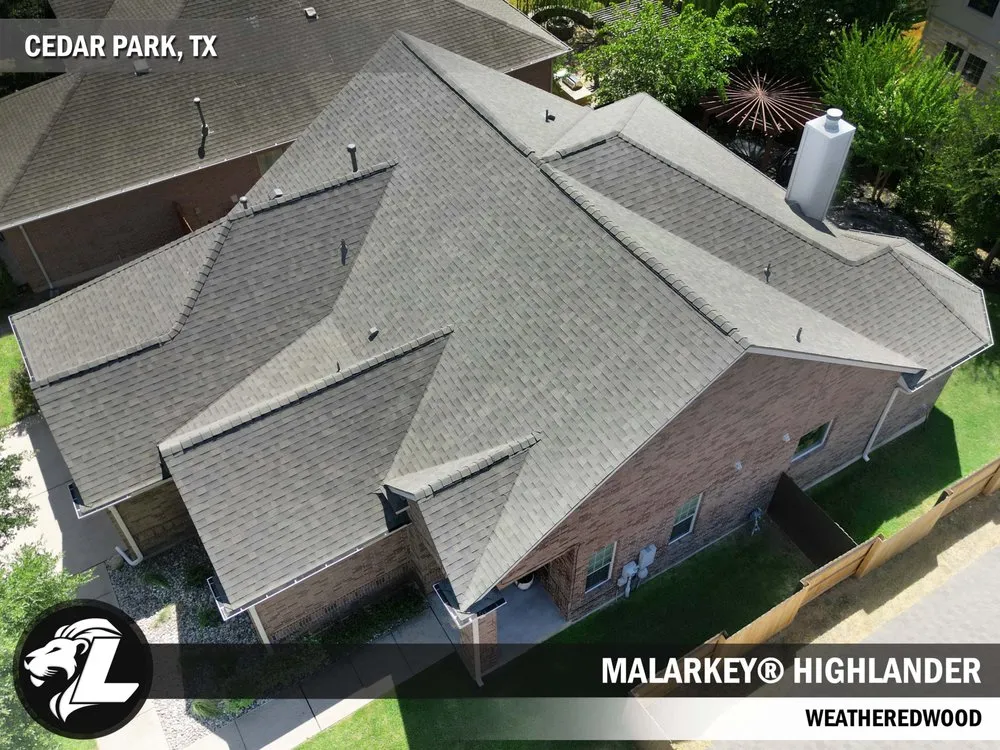 Slide of Legacy Roof TX