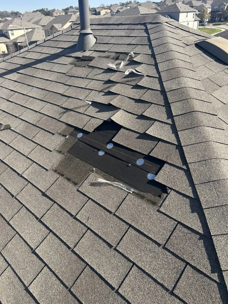 Slide of Legacy Roof TX