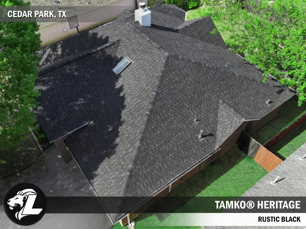 Slide of Legacy Roof TX