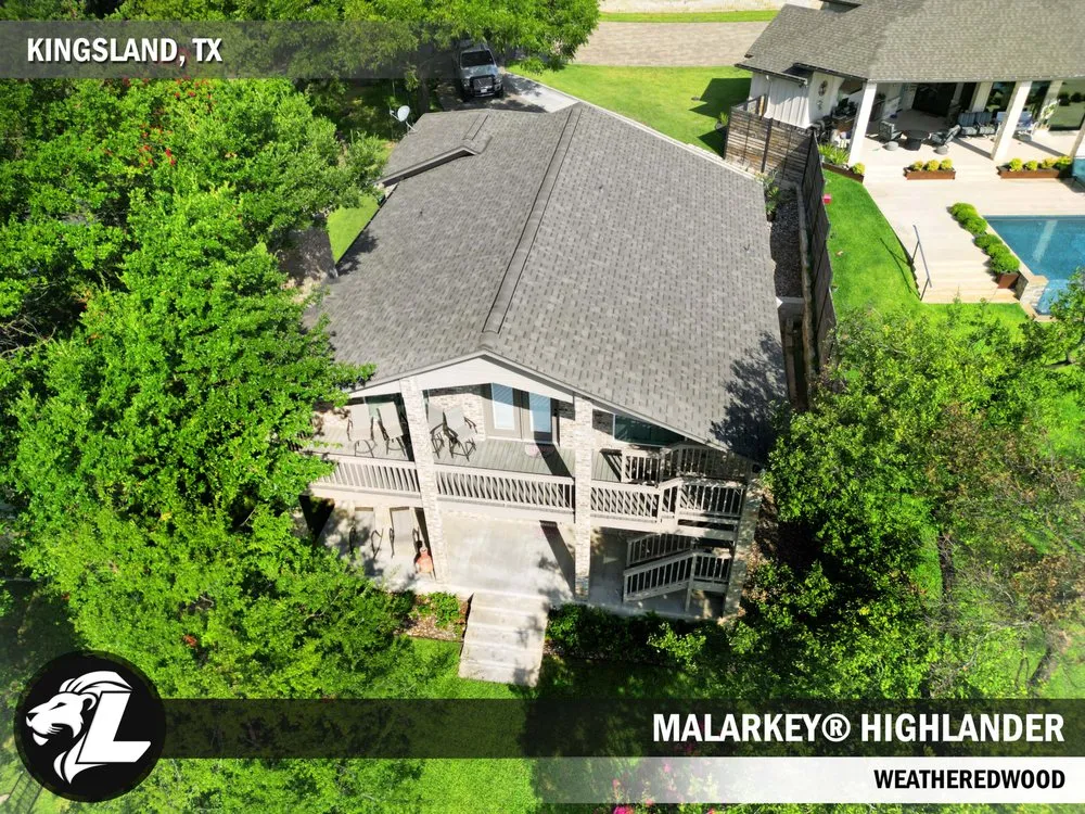 Slide of Legacy Roof TX