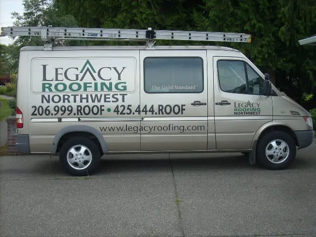Slide of Legacy Roofing Northwest