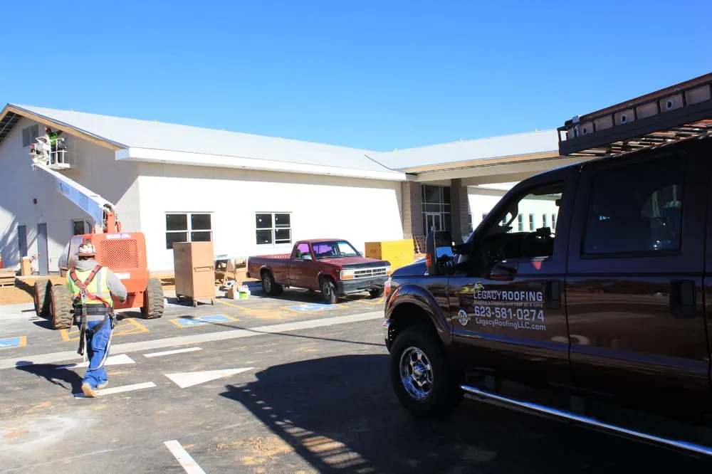 Slide of Legacy Roofing