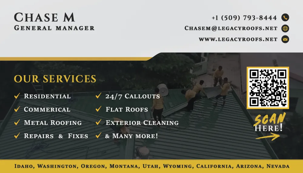 Slide of Legacy Roofing