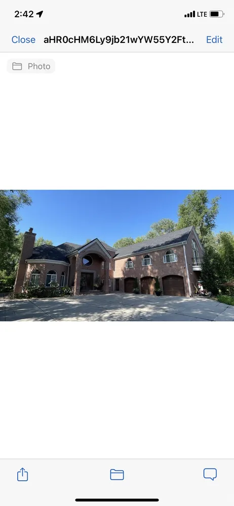 Slide of Legacy Roofing Utah