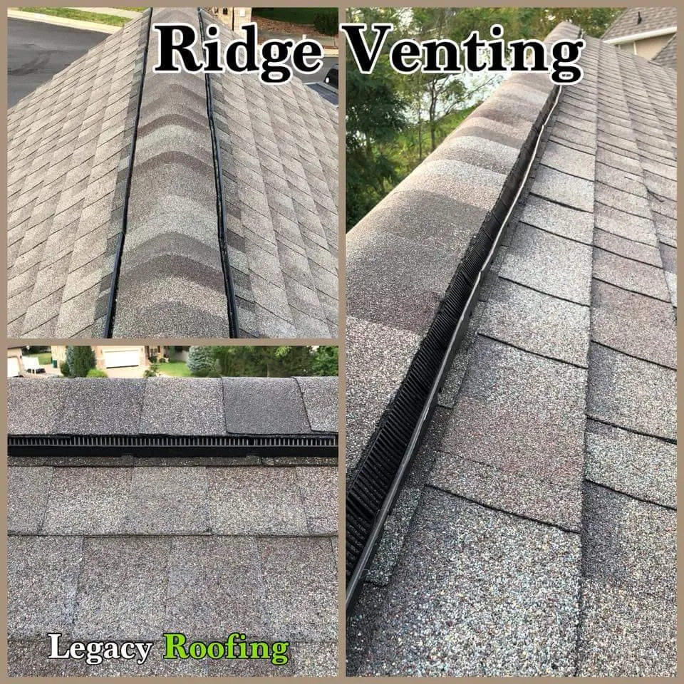 Slide of Legacy Roofing Utah