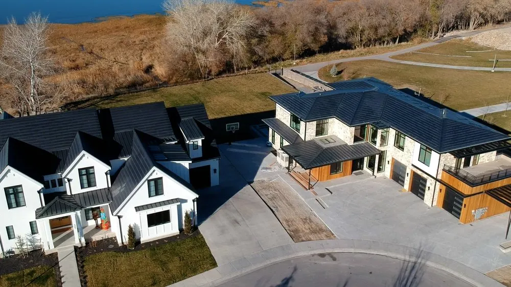 Slide of Legacy Roofing Utah