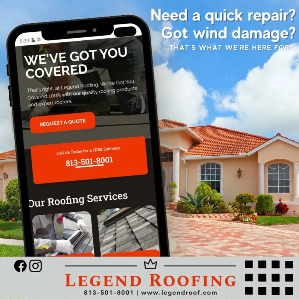 Slide of Legend Roofing