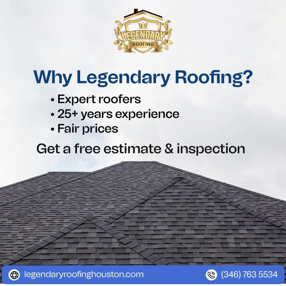 Slide of Legendary Roofing Houston