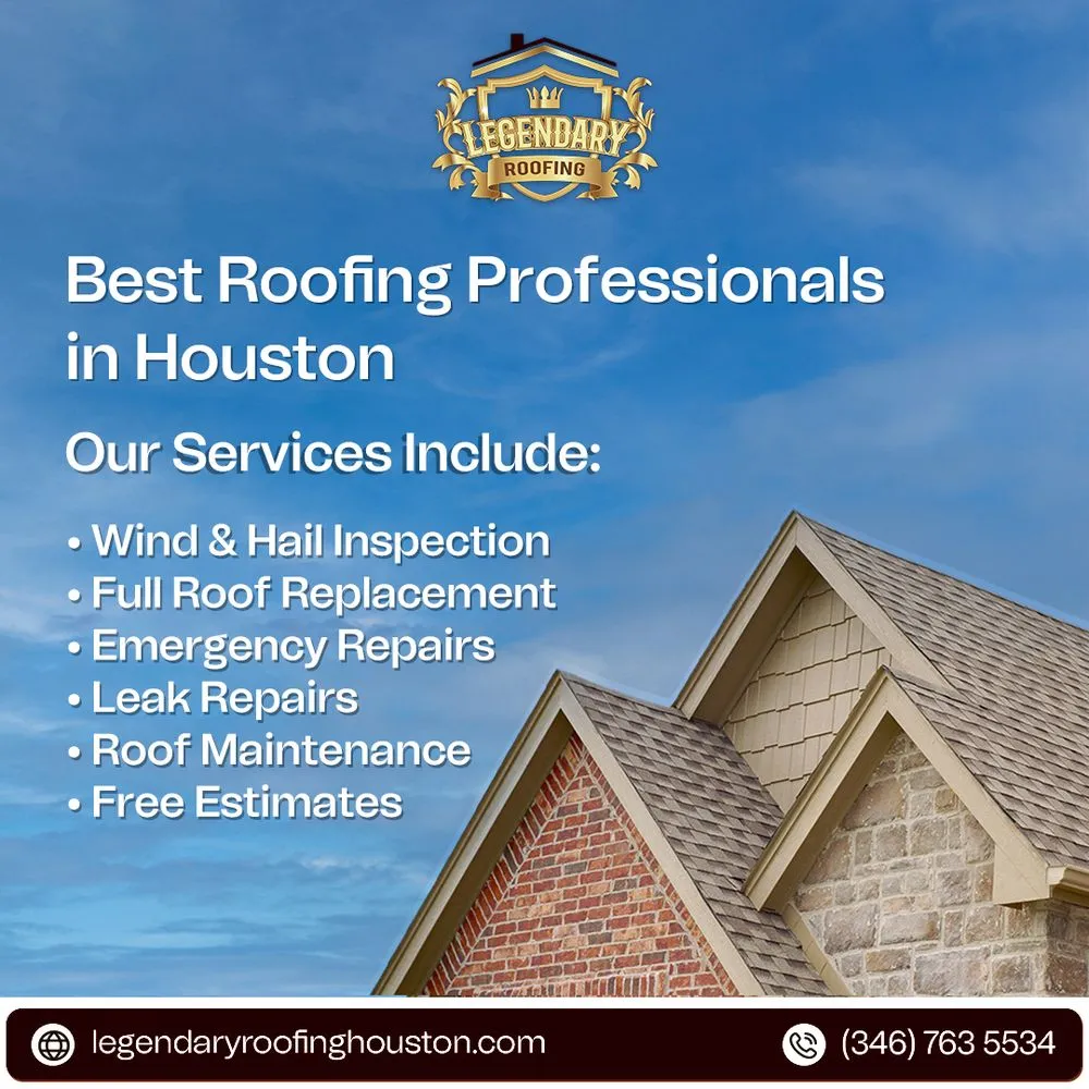 Slide of Legendary Roofing Houston