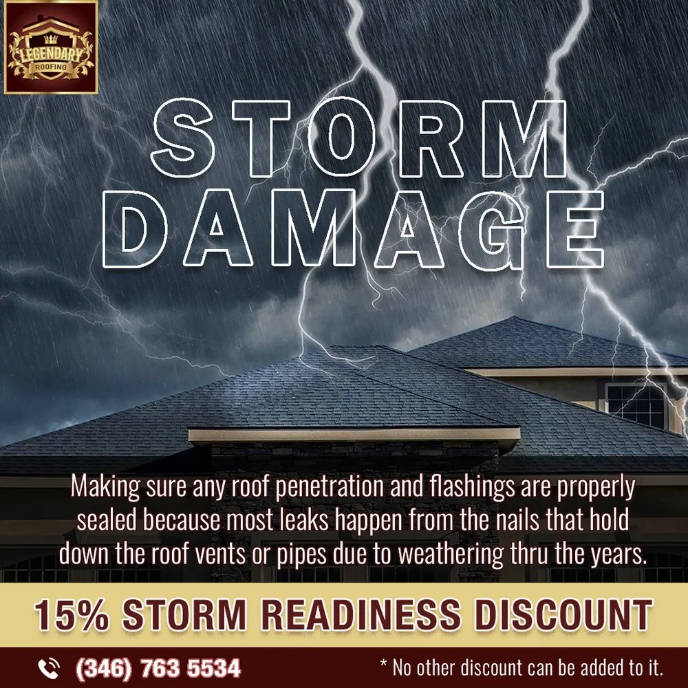 Slide of Legendary Roofing Houston