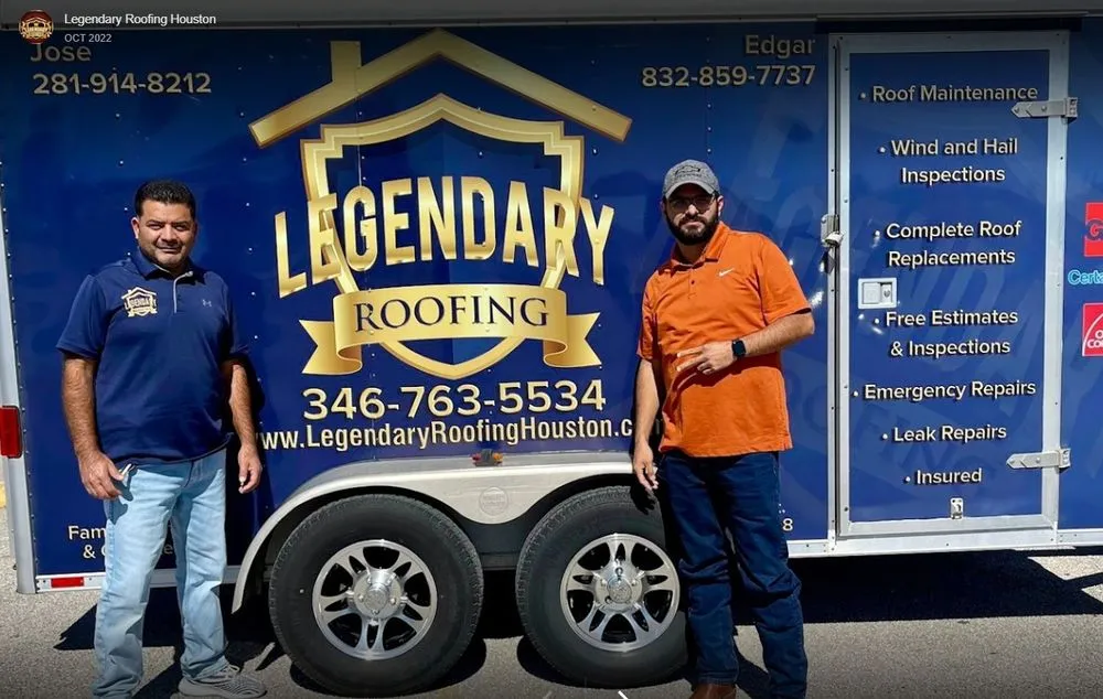 Slide of Legendary Roofing Houston