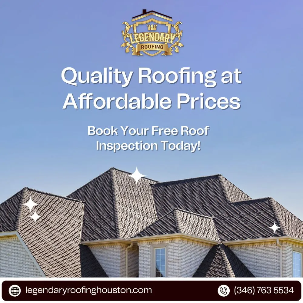 Slide of Legendary Roofing Houston