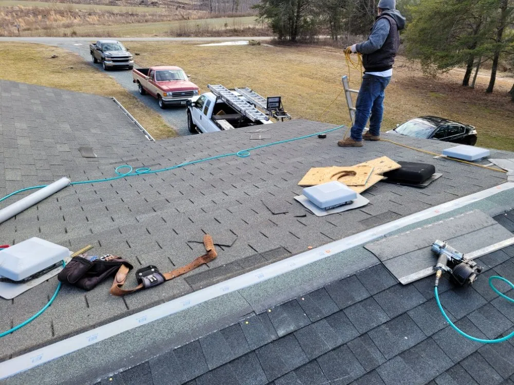 Local metal roofing installation for residential properties in Winston-Salem, NC by Legends Builders