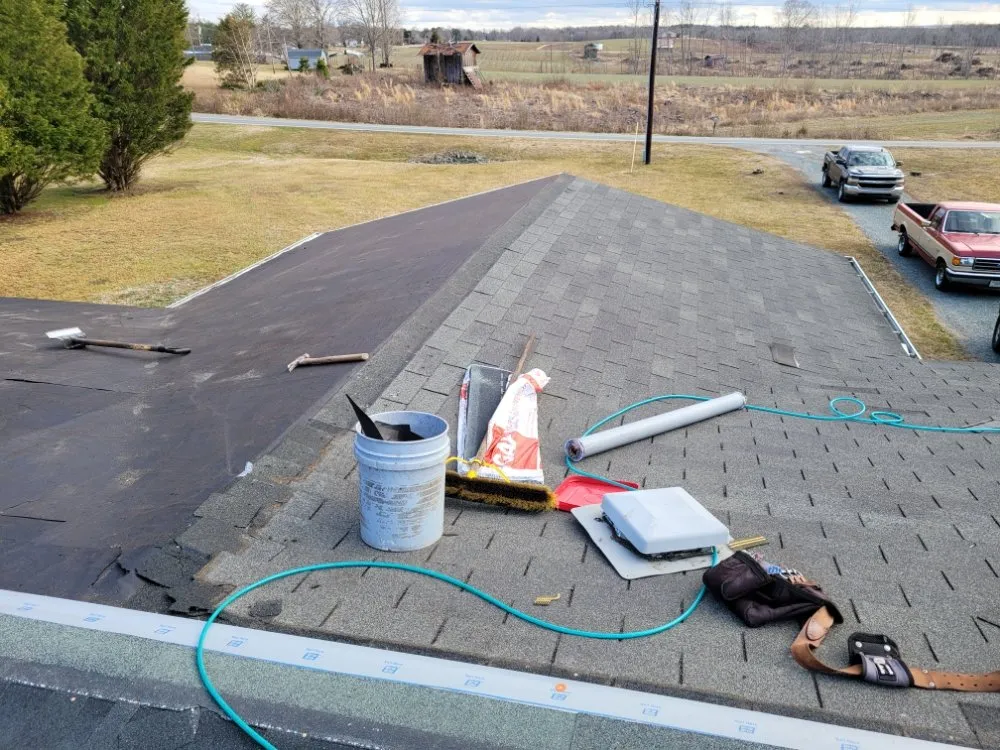 Licensed roof leak repair near you in Winston-Salem, NC by Legends Builders