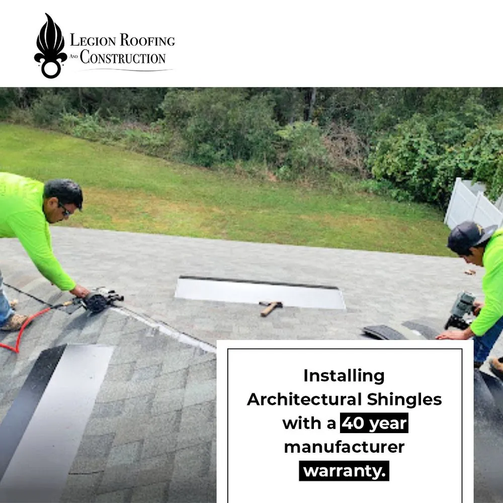 Slide of Legion Roofing & Construction