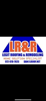 Legit Roofing & Remodeling Logo