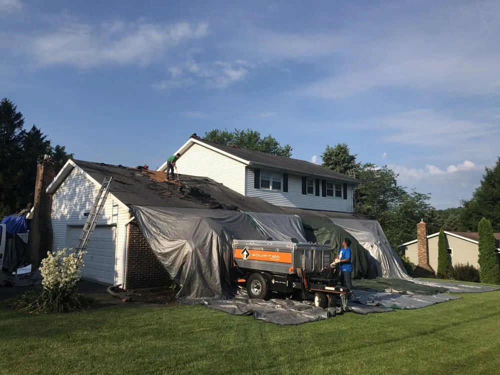Slide of Lehigh Valley Roofers