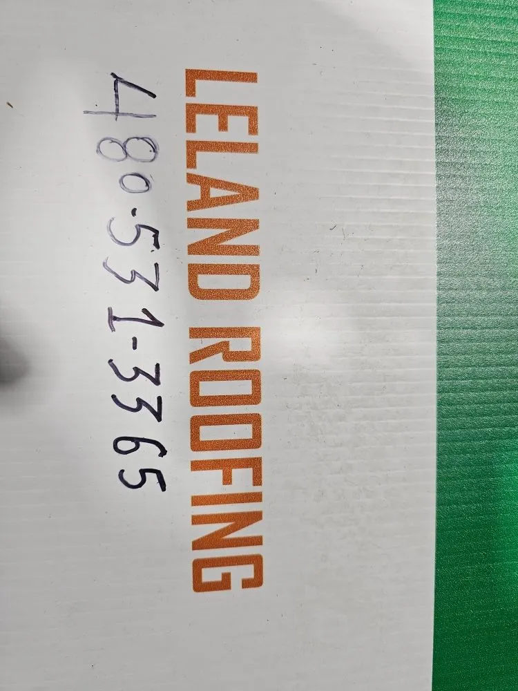 Slide of Leland Roofing