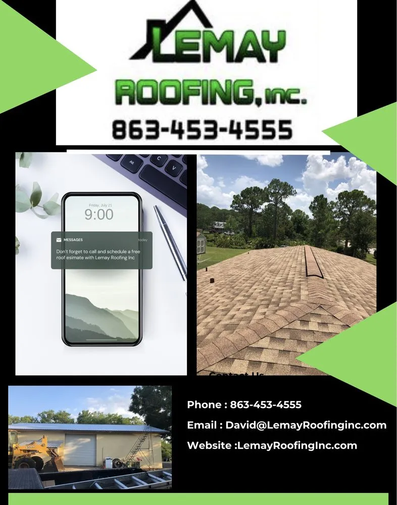 Slide of Lemay Roofing
