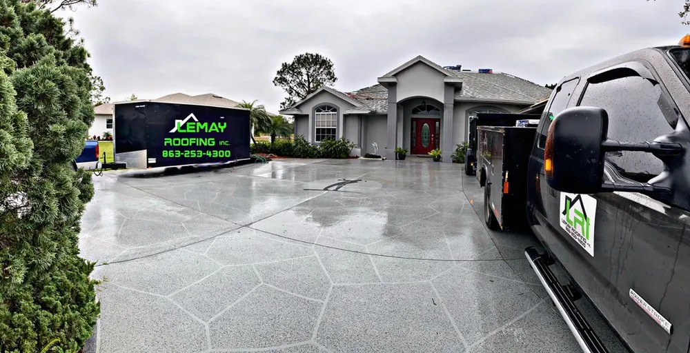 Slide of Lemay Roofing