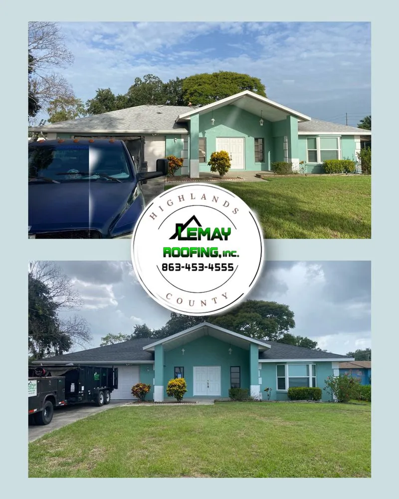 Slide of Lemay Roofing