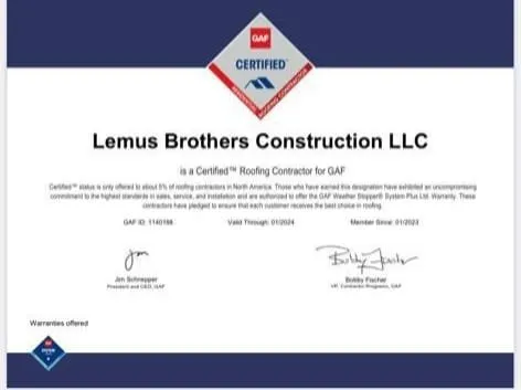 Slide of Lemus Brothers Construction