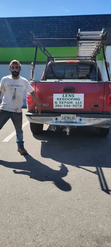 Slide of Lens Reroofing and Repairs