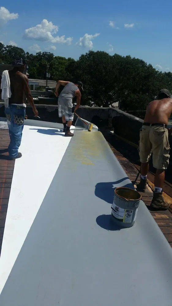 Slide of Lens Reroofing and Repairs