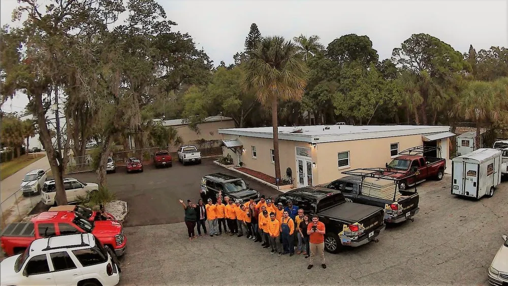 Slide of Len's Roofing