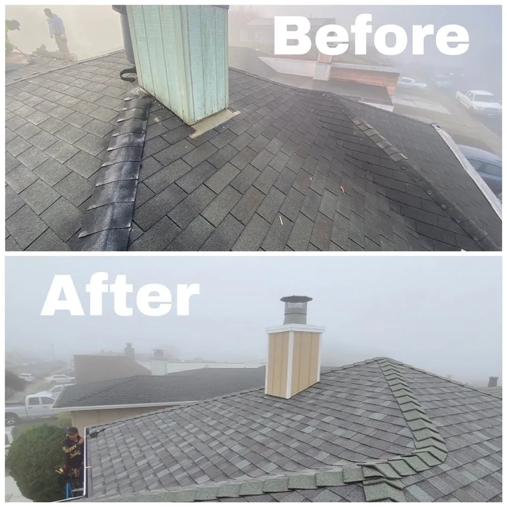 Slide of Leon Brothers Roofing