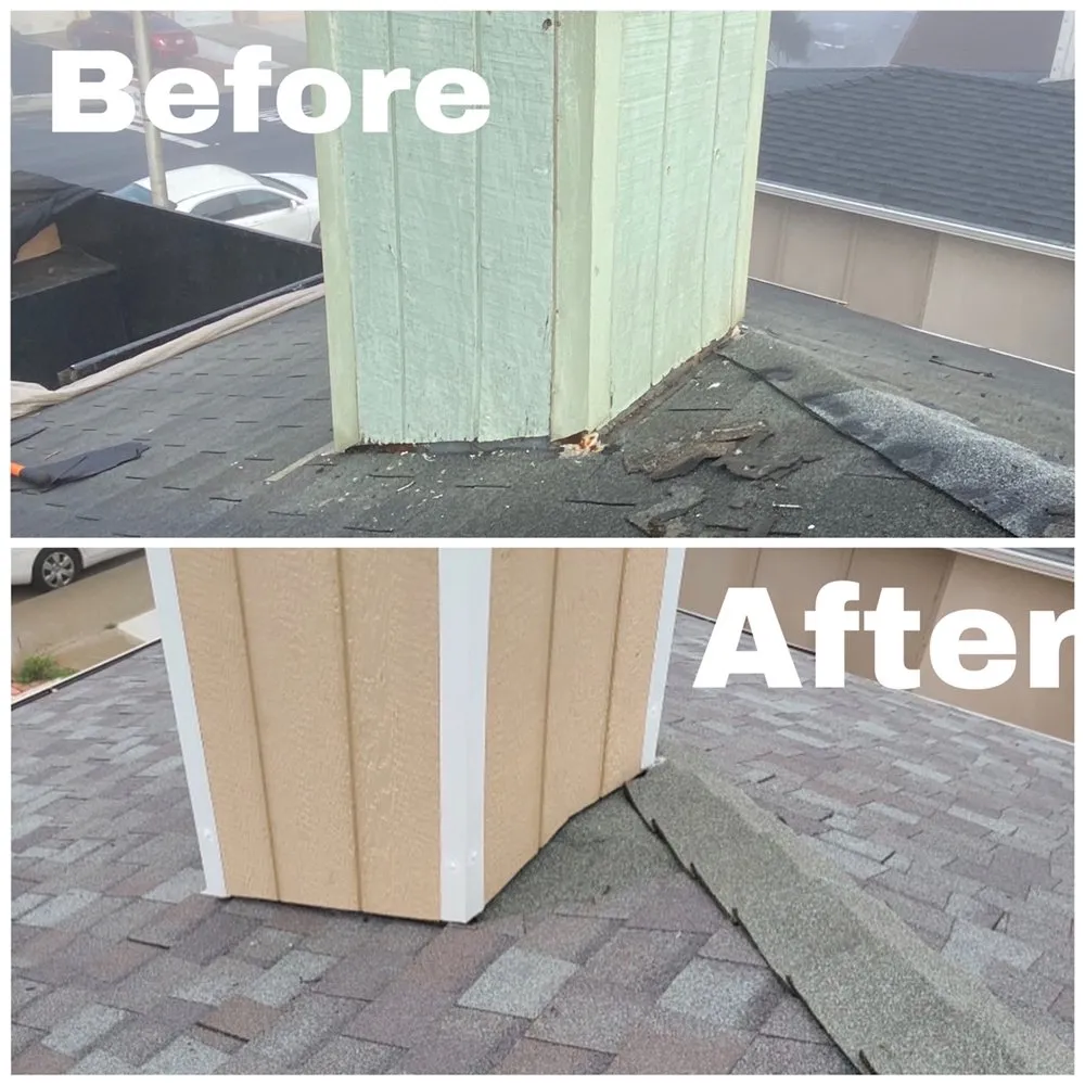 Slide of Leon Brothers Roofing