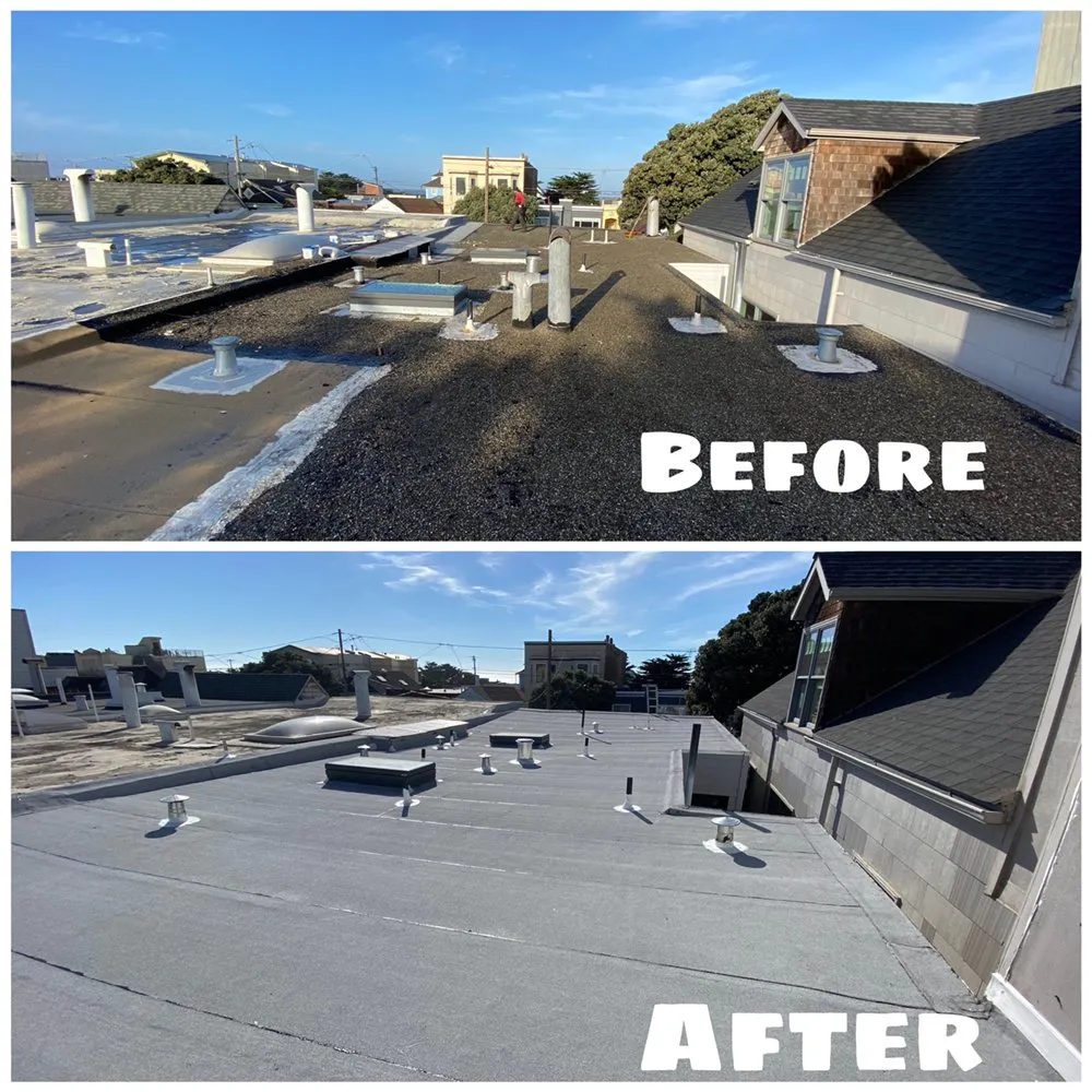 Slide of Leon Brothers Roofing