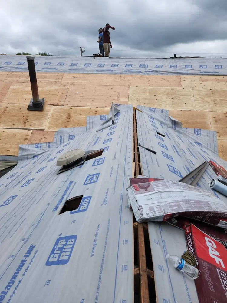 Slide of Leon G Construction