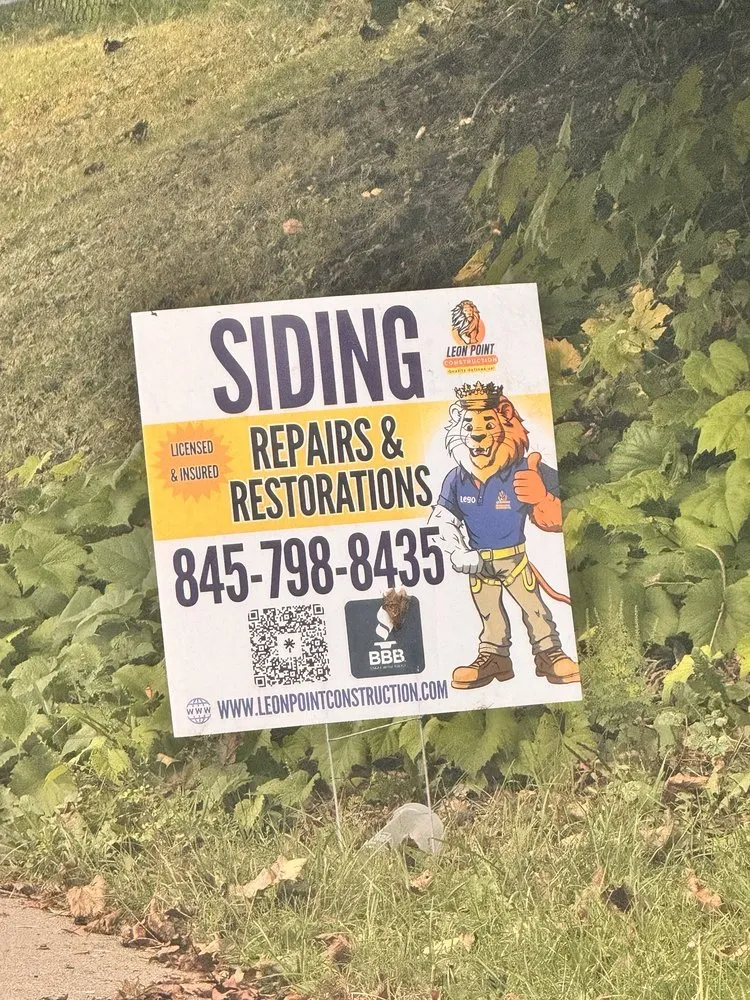 Slide of Leon Point Construction